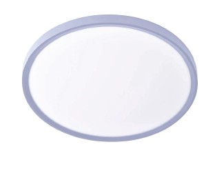 Inlight Πλαφονιέρα οροφής LED 60W 3CCT (by switch on base) σε ασημί απόχρωση D:75x2,5cm (42036-AA-Silver)
