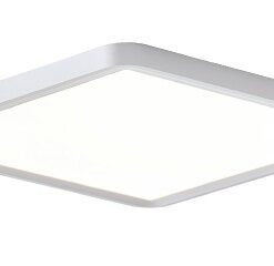 InLight Πλαφονιέρα οροφής LED 40W 3CCT (by switch on base) από λευκό μέταλλο D:50cm (42045-White)